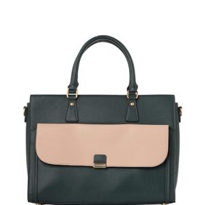 Van Heusen Women's Smart Laptop Bag| Additional Wallet, Extra Space | Fits Upto 14 Inch Laptop | Office Bag for Work