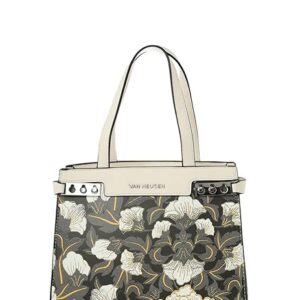 Van Heusen Women's Handbag With Double Strap | Graphic Print | Office Bag